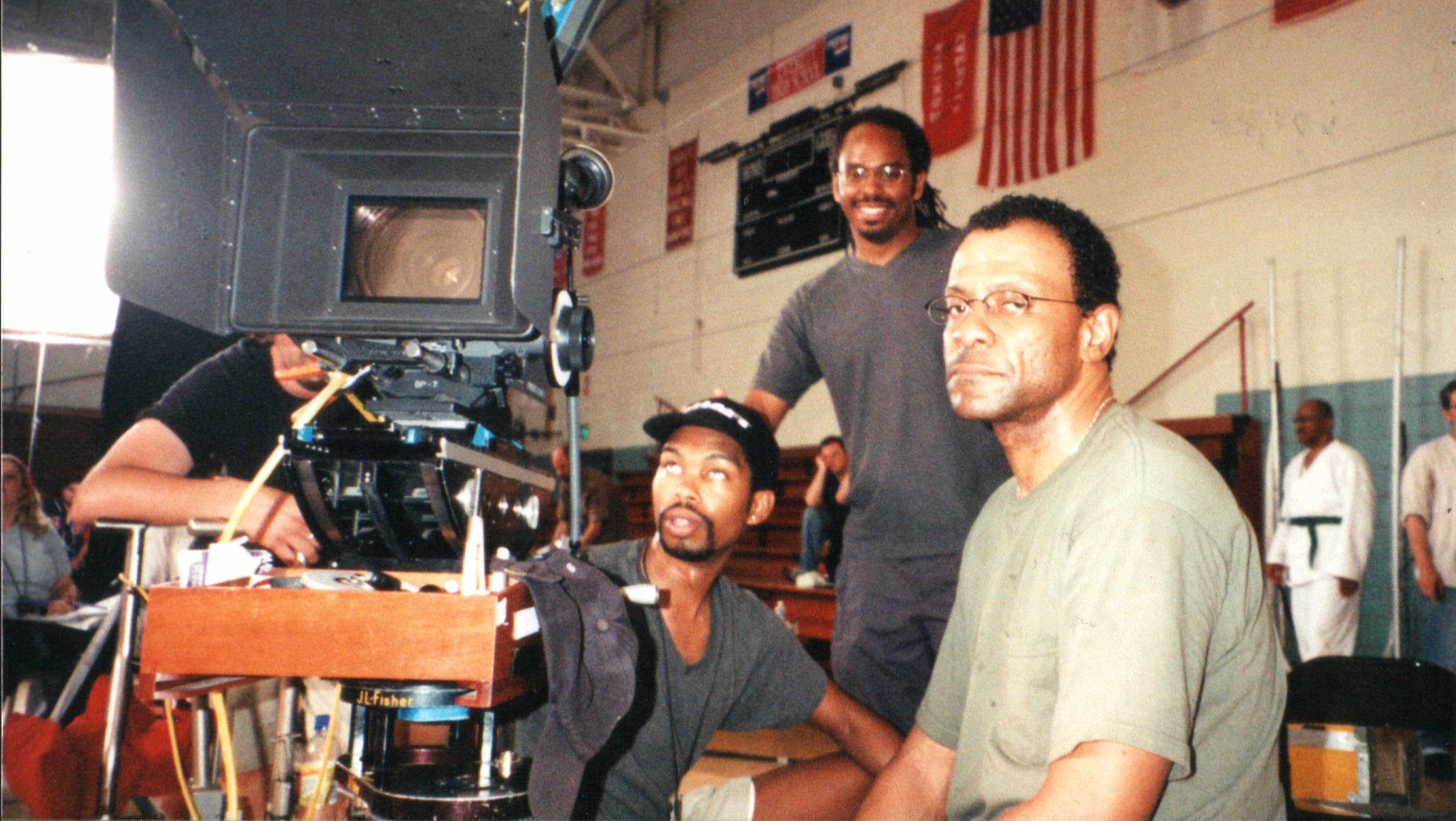 On the Set of Movie with Crew